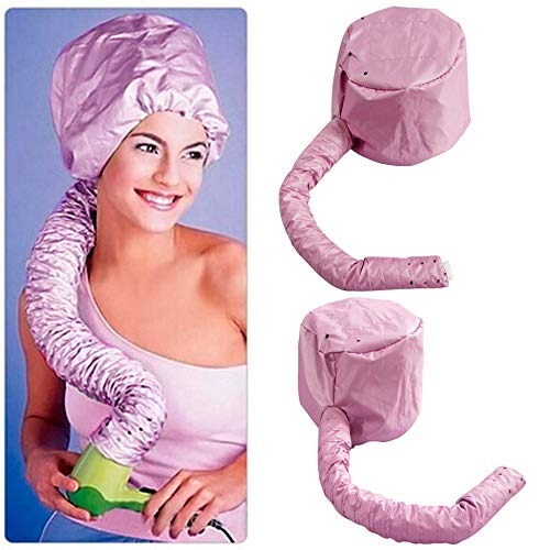 Casco para Secar el Pelo Wafly Softhood Gorro Secador de Pelo de Viaje Capucha