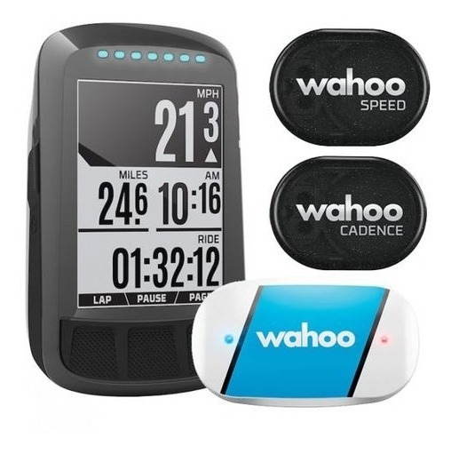 Wahoo Fitness Elemnt Roam GPS Bundle