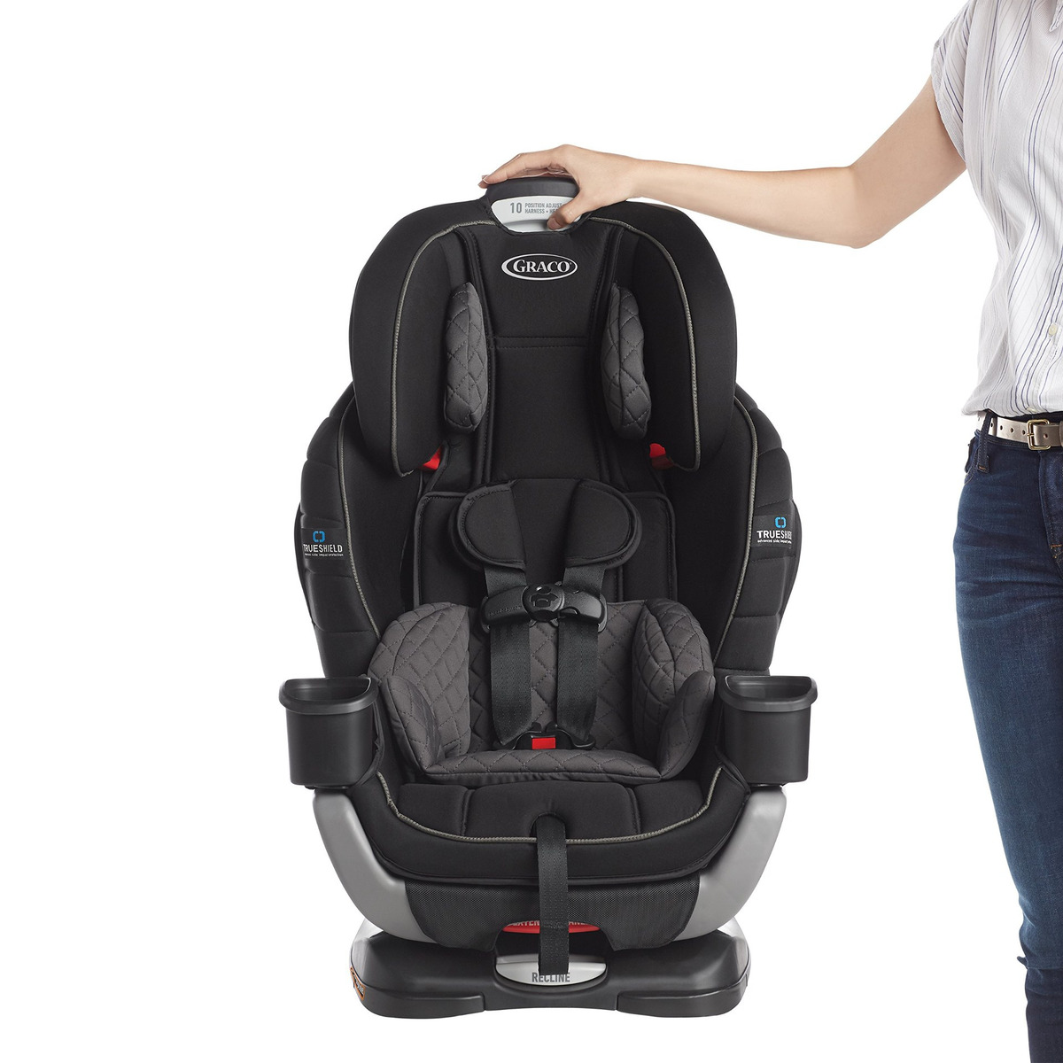 Graco Extend2fit 3 In 1 Convertible Car Seat With Trueshield