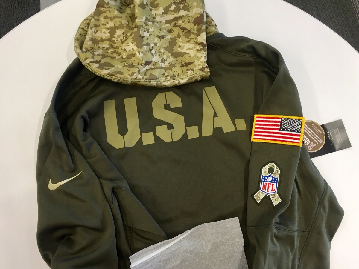 nfl salute to service cowboys hoodie