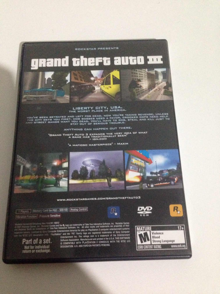 gta 3 ps2 rom