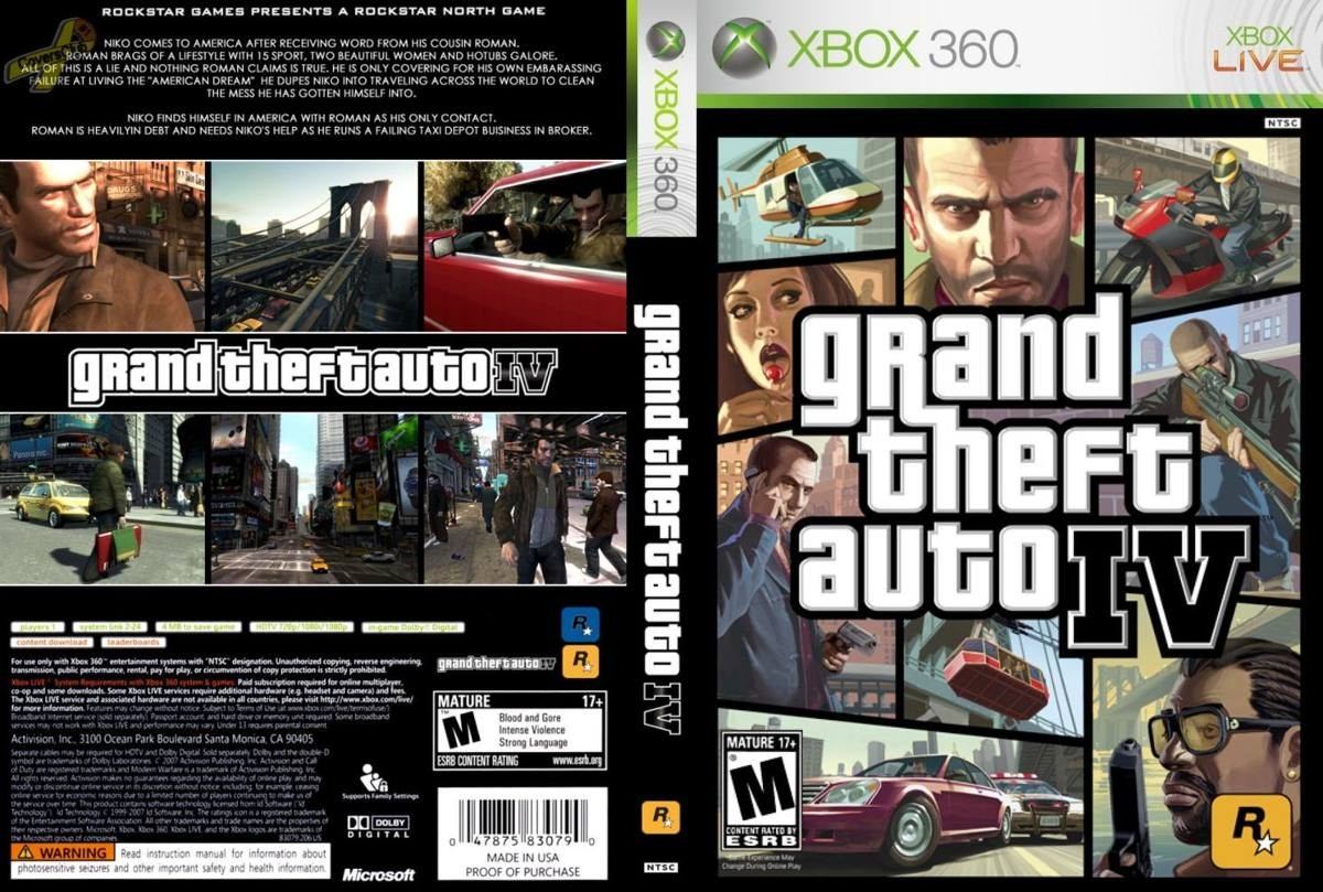 grand theft auto 4 xbox 360