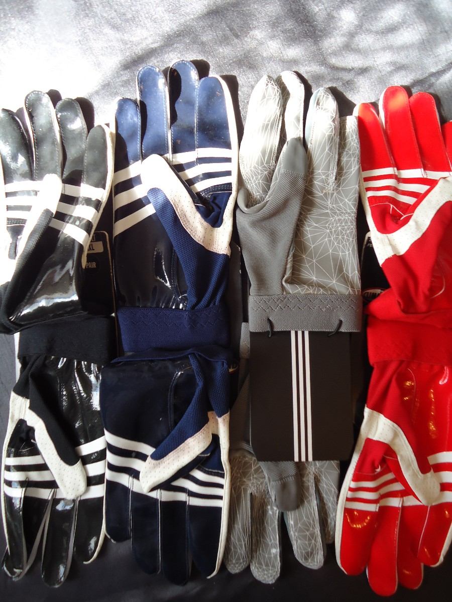 guantes de futbol americano adidas