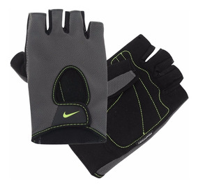 guantes nike gym plata