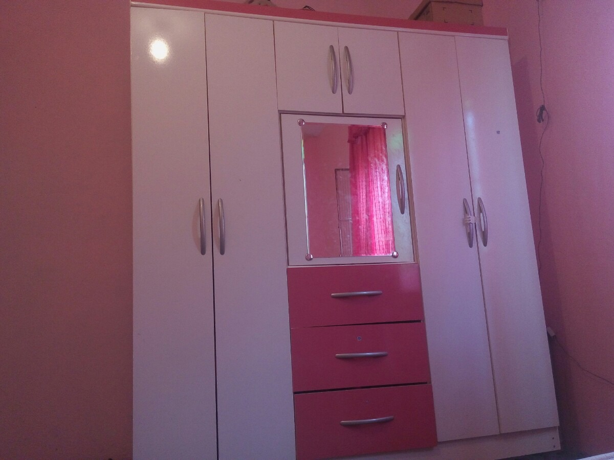 Guarda Roupa Rosa E Branco Com Espelho R$ 1 300,00 em Mercado Livre Guarda Roupa Rosa ~ Guarda Roupa Rosa E Branco Com Espelho R$ 1 300,00 em Mercado Livre