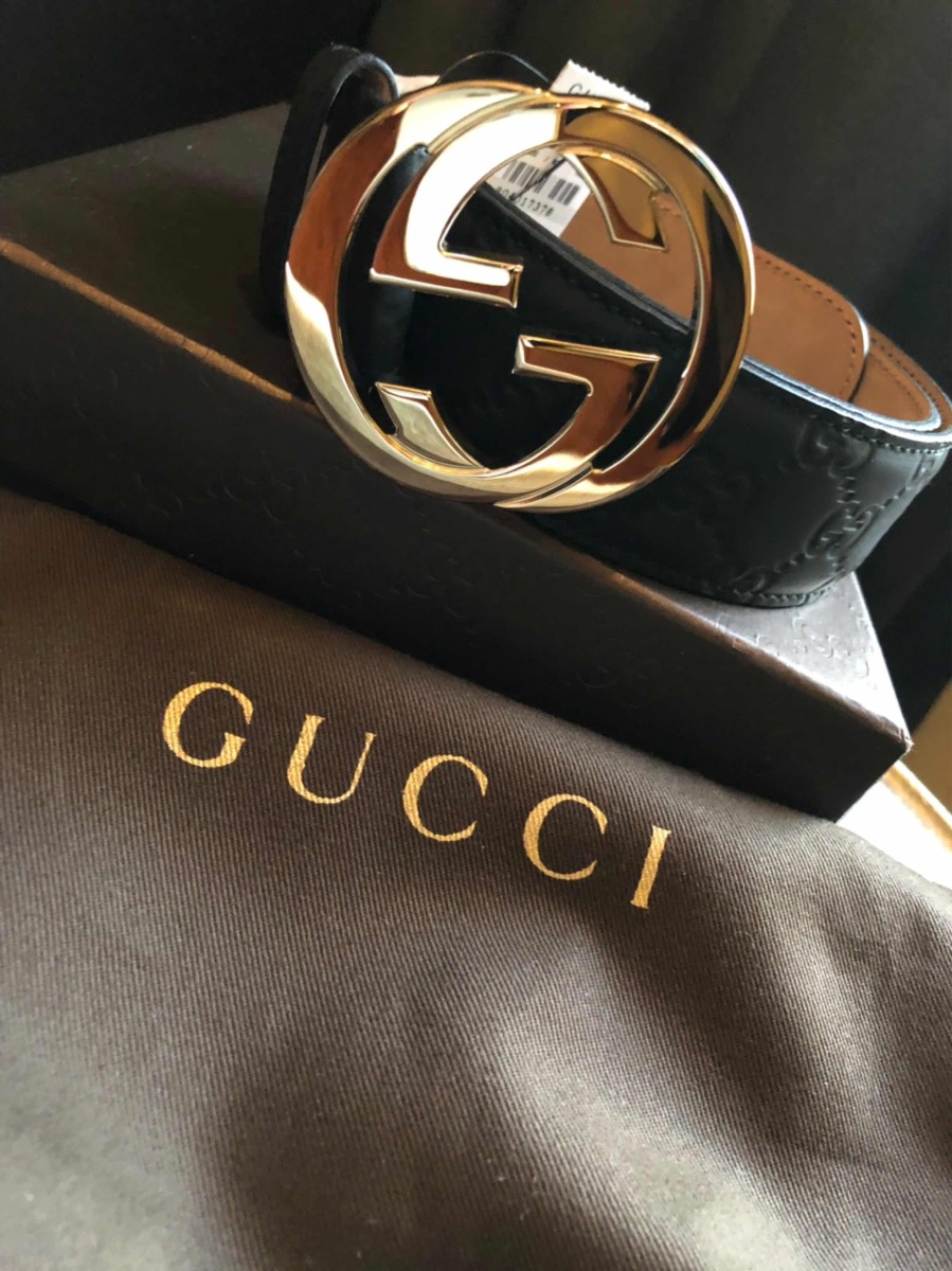 Gucci Cinto Original Gg Supreme Negro - $ 7,600.00 en ...