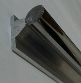 Perfil guia aluminio