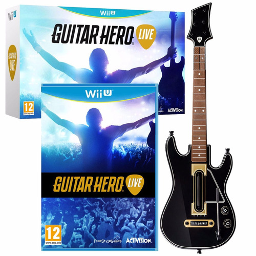 Guitar Hero Live Wii U Nuevo Sellado Nintendo 749.00 en Mercado Libre