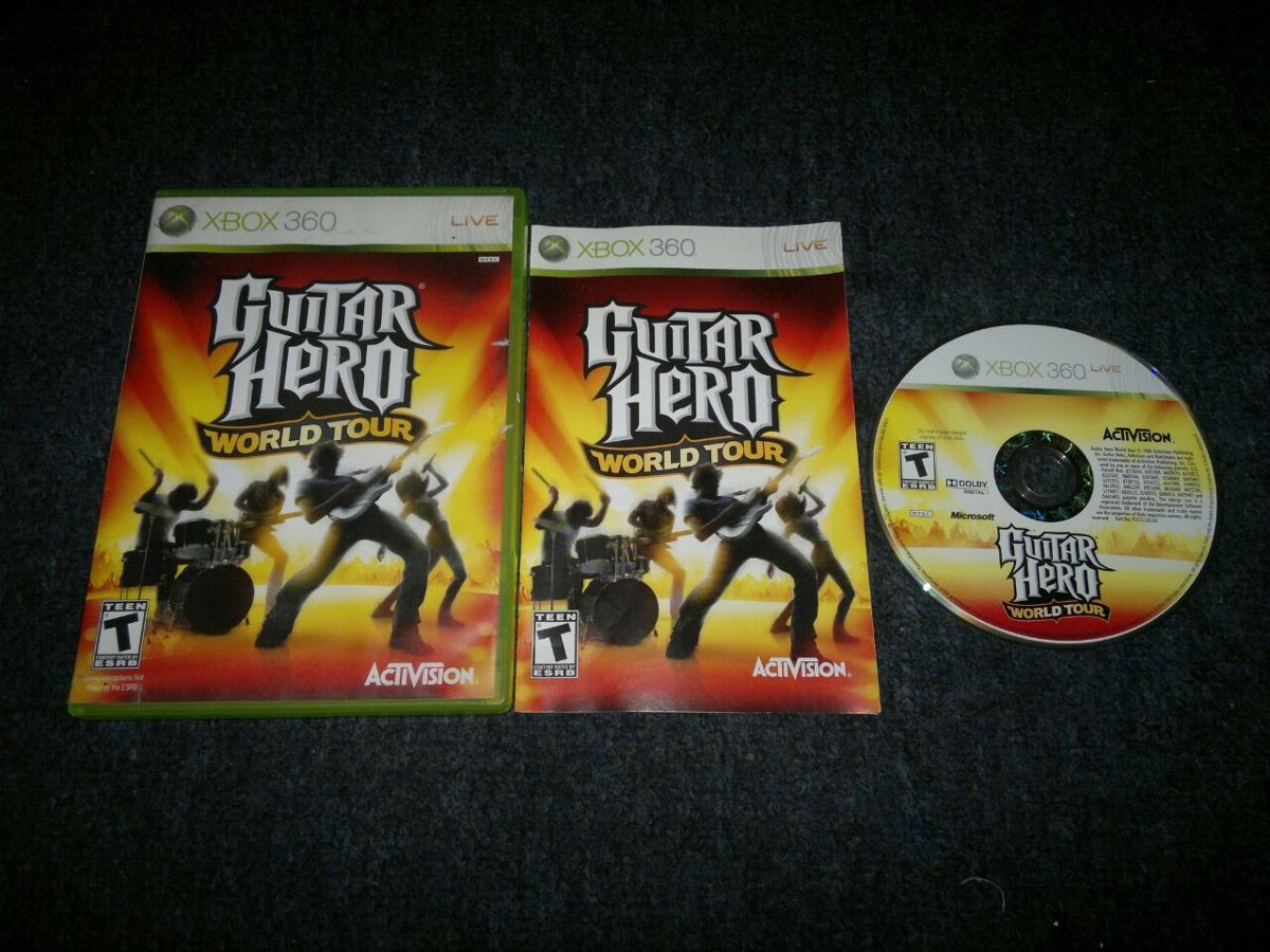 guitar hero world tour guitar bundle xbox 360 guitar hero world tour guitar bundle xbox 360