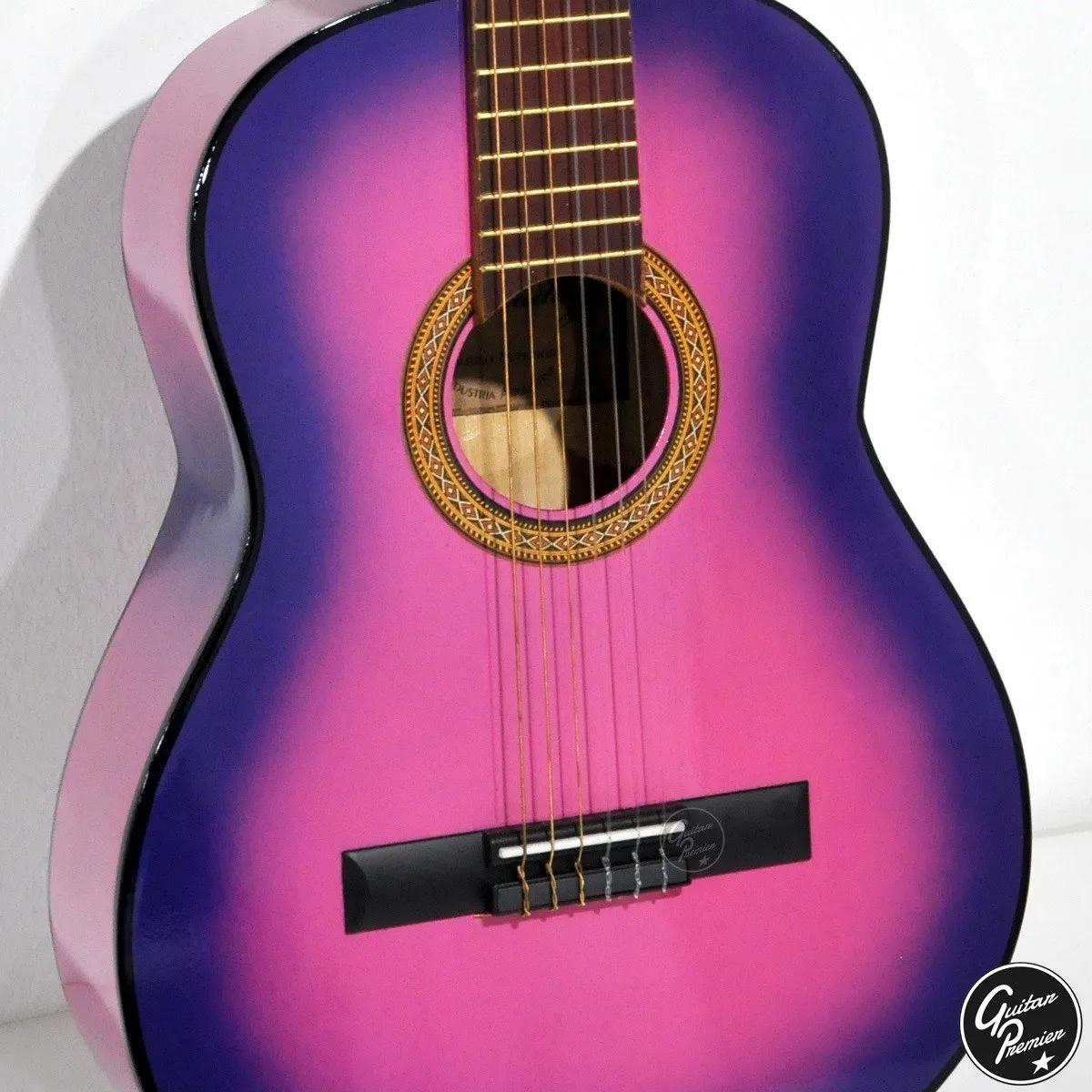 GUITARPREMIER® - Instrumentos \u0026 Sonido | Guitarra Criolla Rosalila Rosa Niña 4/4 3/4 1/2 + Funda Pua - $ 9.699,00