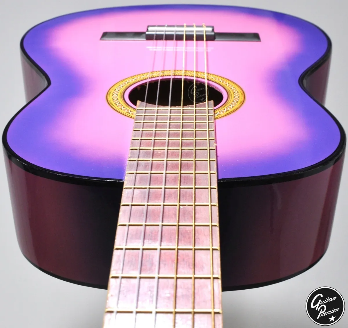 GUITARPREMIER® - Instrumentos \u0026 Sonido | Guitarra Criolla Rosalila Rosa Niña 4/4 3/4 1/2 + Funda Pua - $ 9.699,00