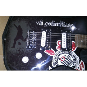Guitarra Elétrica Corinthians Oficial  Waldman 