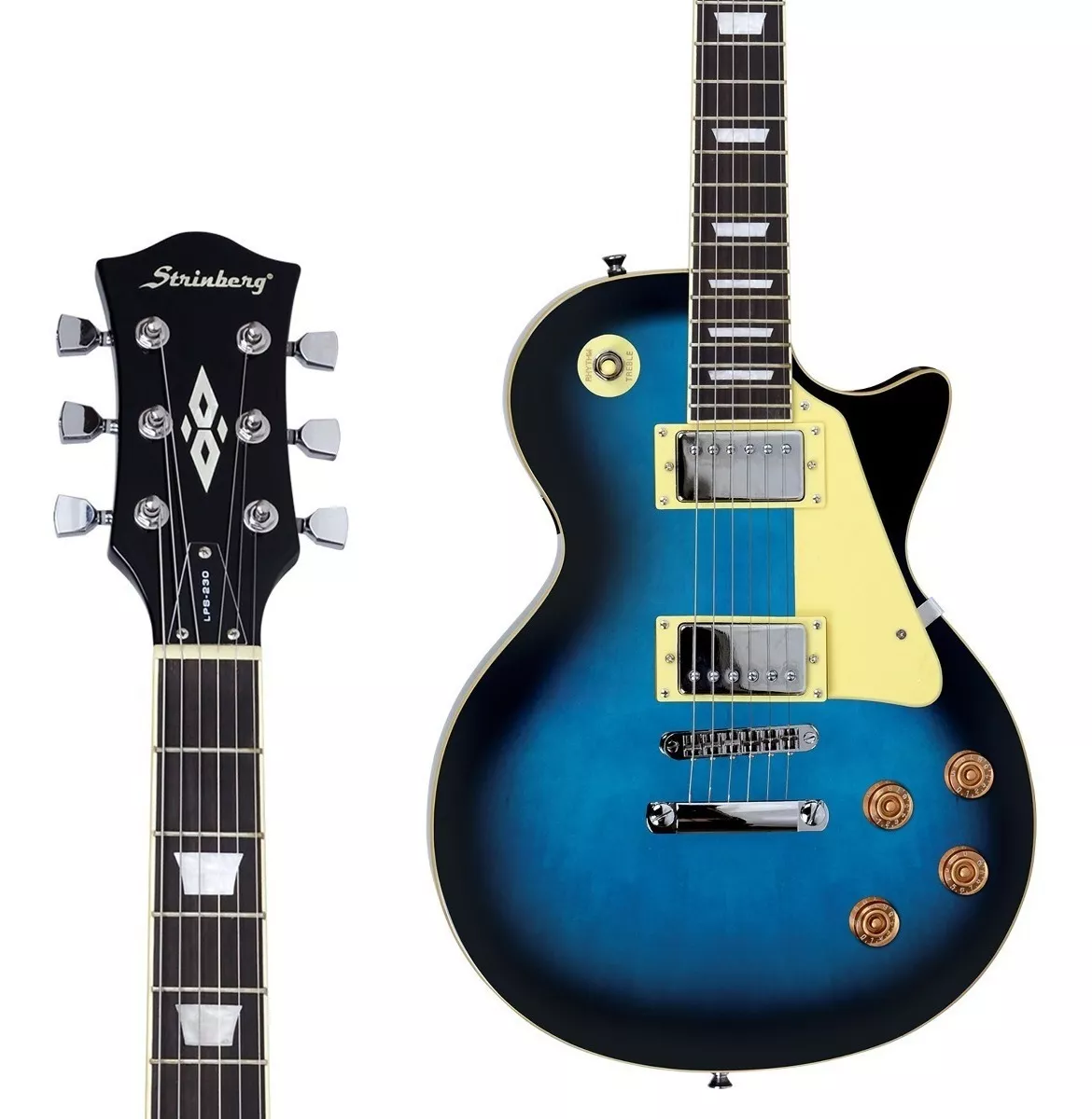 Resultado de imagem para Guitarra Strinberg Les Paul Lps230 Bl Azul