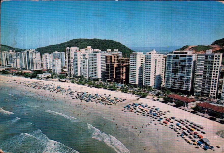 Gur41035 Postal Guaruja, S P Praia Das Pitangueiras  R$ 122,00 em