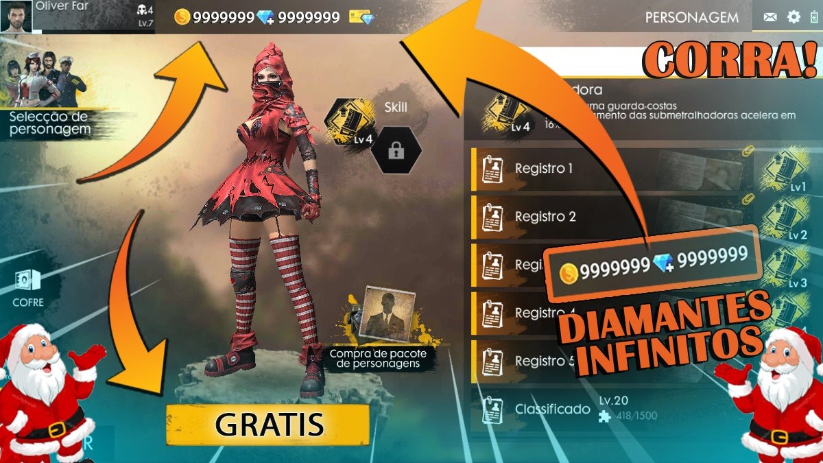 Baixar Free Fire Hackeado Dinheiro Infinito For Gamers