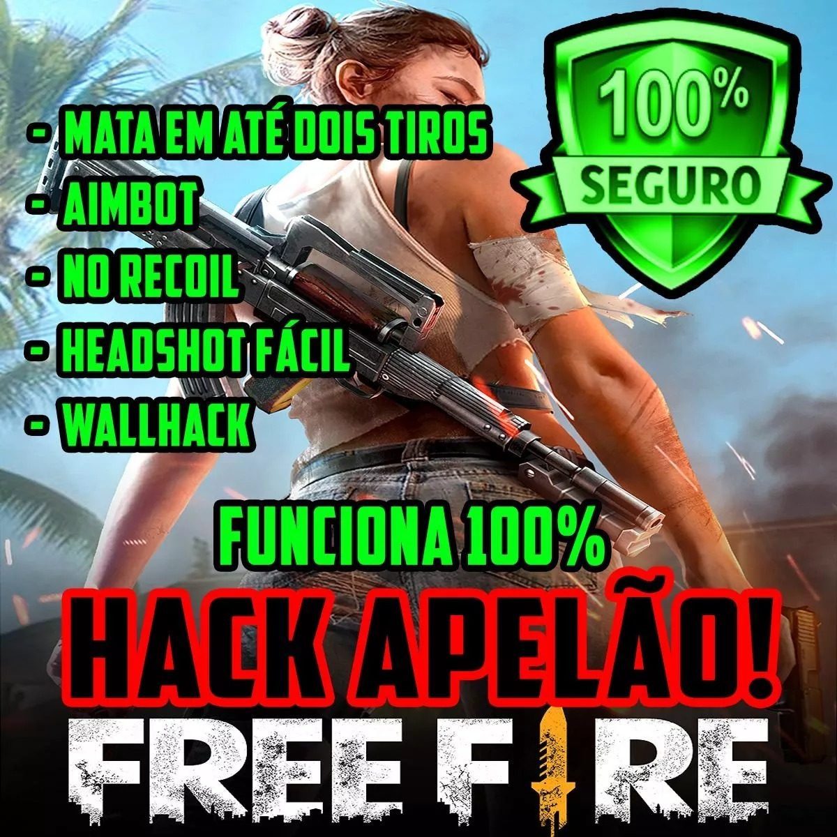 Free Fire Hack 2019 Atualizado Download Tutorials