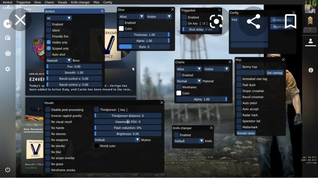 Hack Premium Csgo 2020 Indetectable Aimbot Wallhack Etc 115