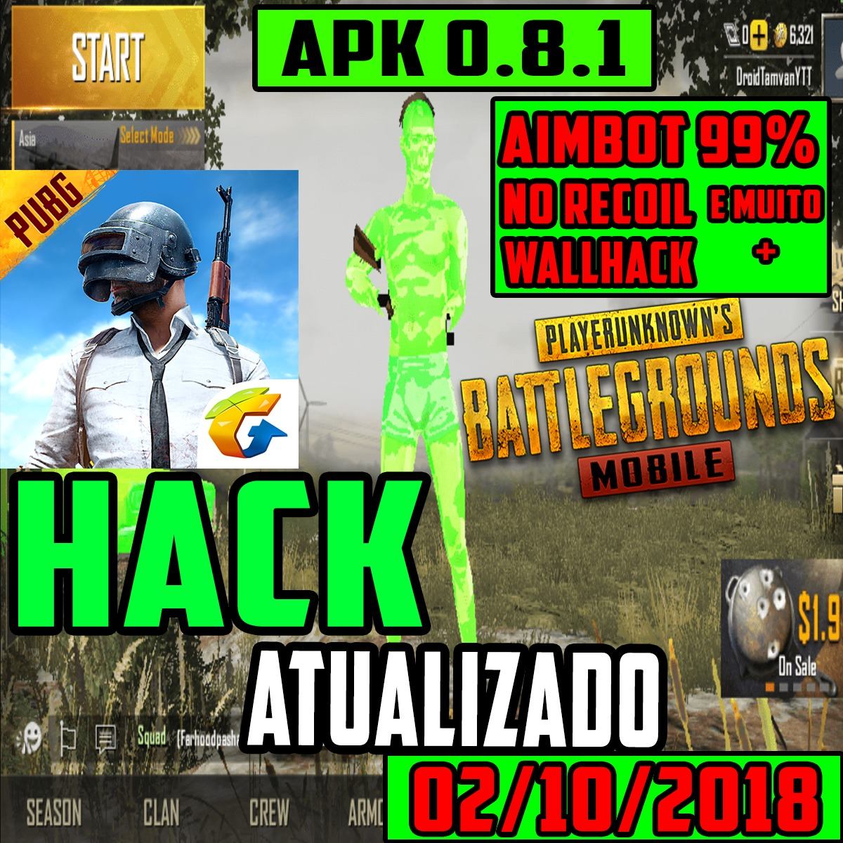 Pubg Mobile Wallhack For Exynos 2019