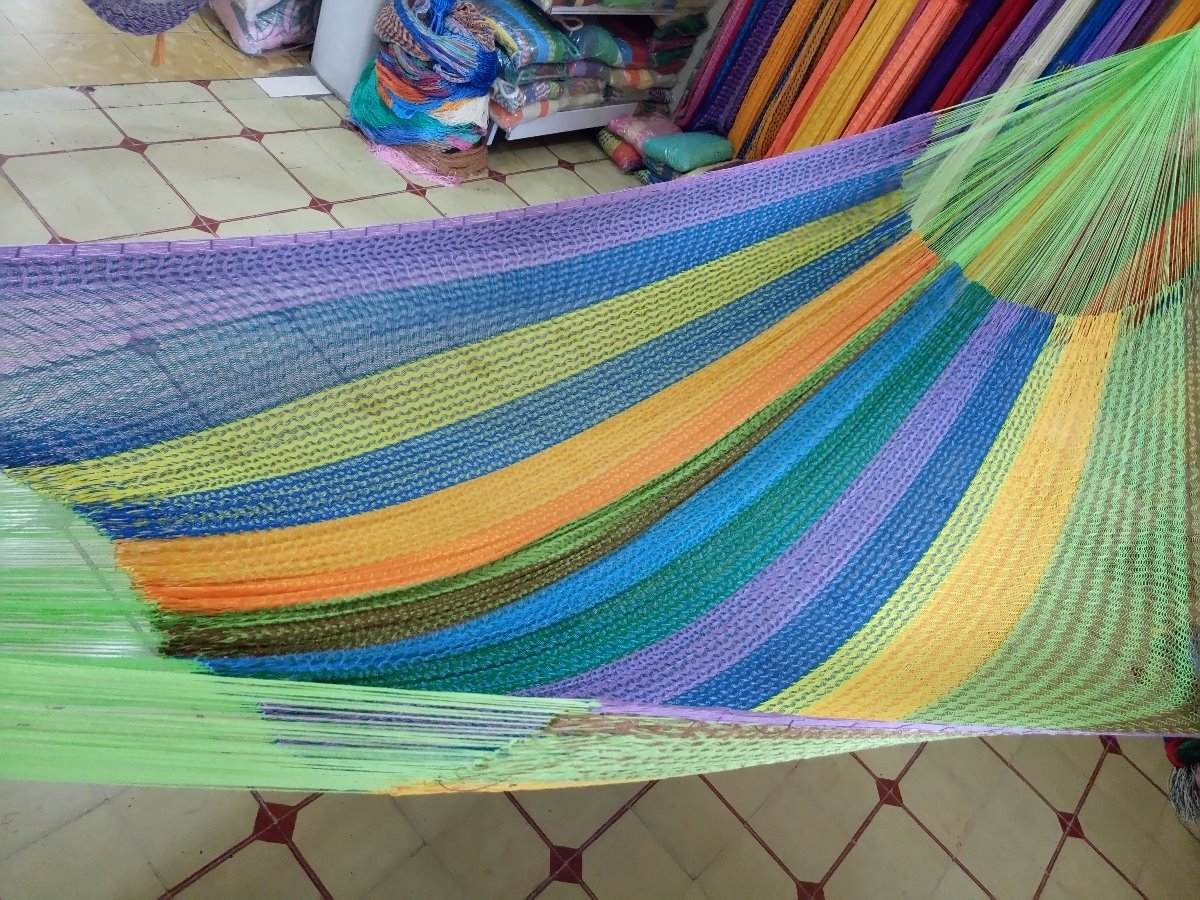 Hamaca Yucateca King Size Grande - $ 1,350.00 en Mercado Libre
