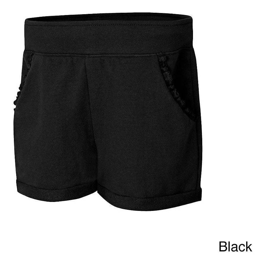 Hanes Girls Ruffle Pocket Short