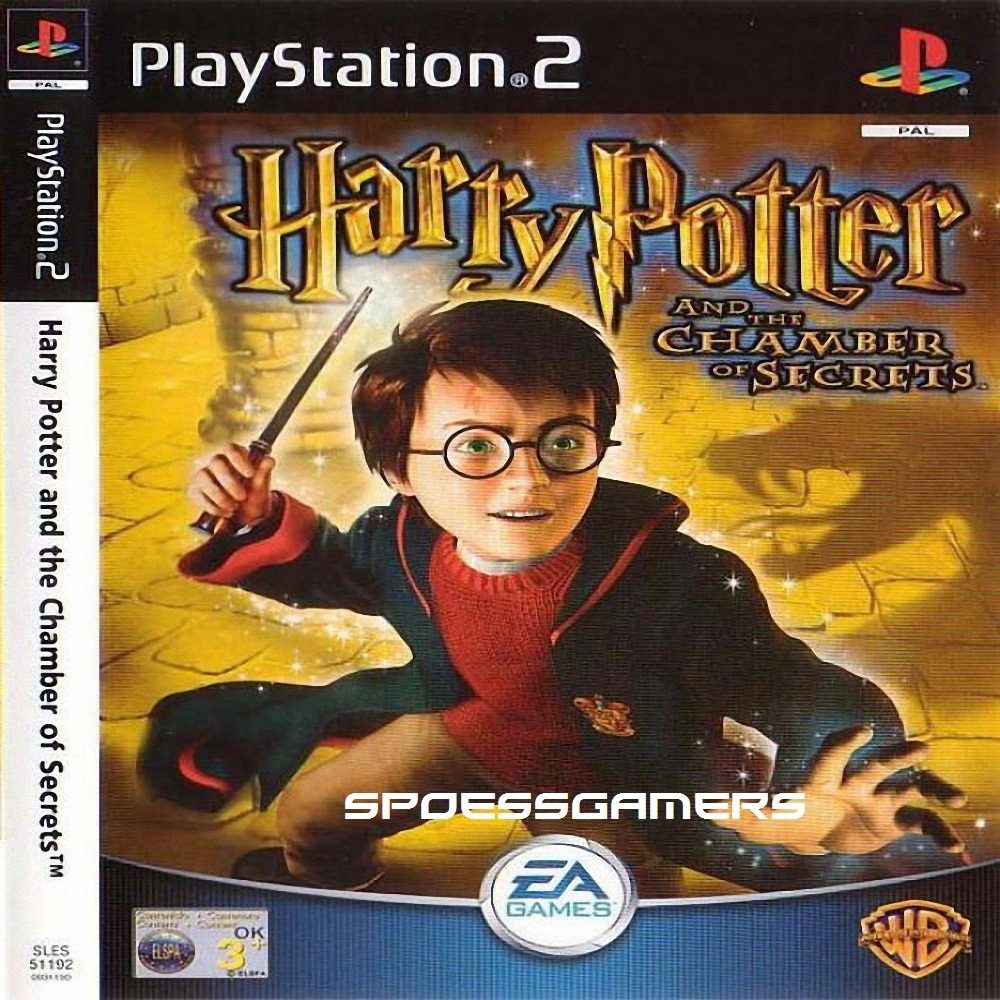 Harry Potter E A Câmara Secreta Ps2 Desbloqueado Patch - R 