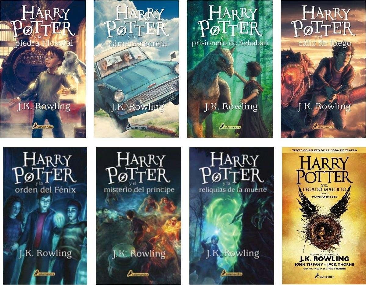 Resultado de imagen para harry potter libros