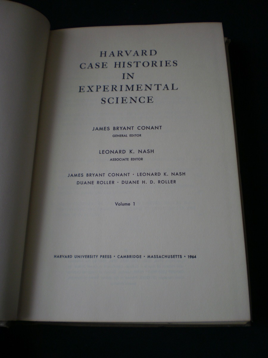 harvard case study book