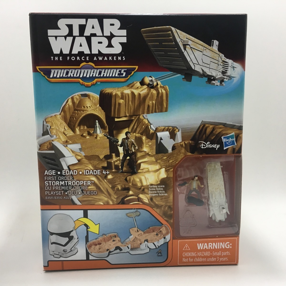 Details about   STAR WARS THE FORCE AWAKENS MICRO MACHINES FIRST ORDER STORMTROOPER 