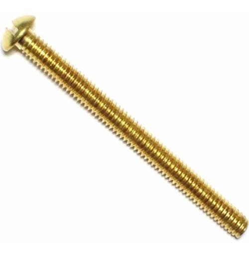 8-32 x 2-Inch Hard-to-Find Fastener 014973130930 Slotted Round Machine Screws
