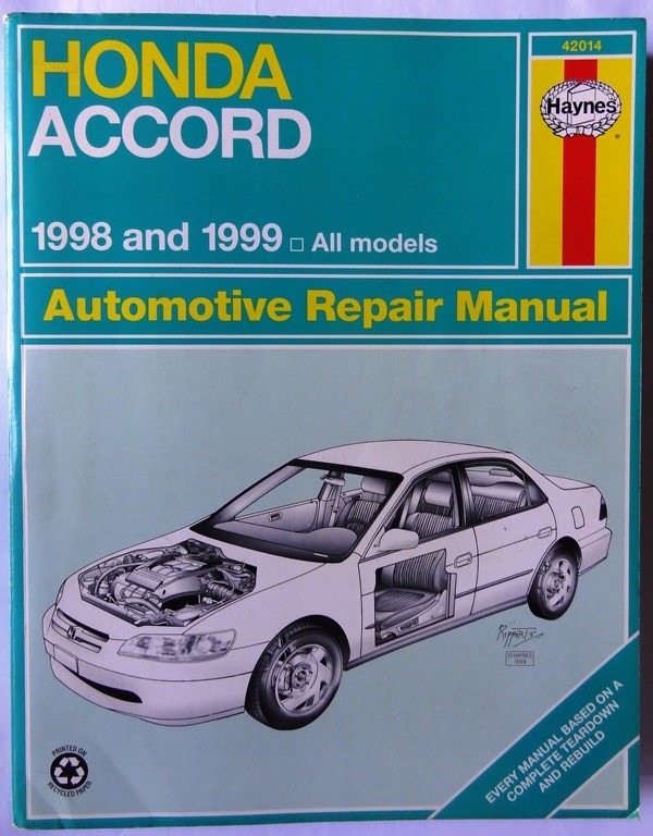 1999 honda accord repair manual