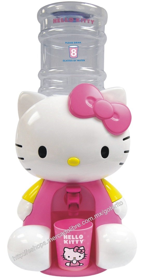 Hello Kitty Garrafon Y Dispensador Agua Con Vaso Super !! - $ 748.00 en