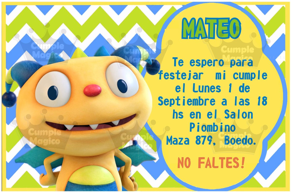 invitaciones de cumpleaños