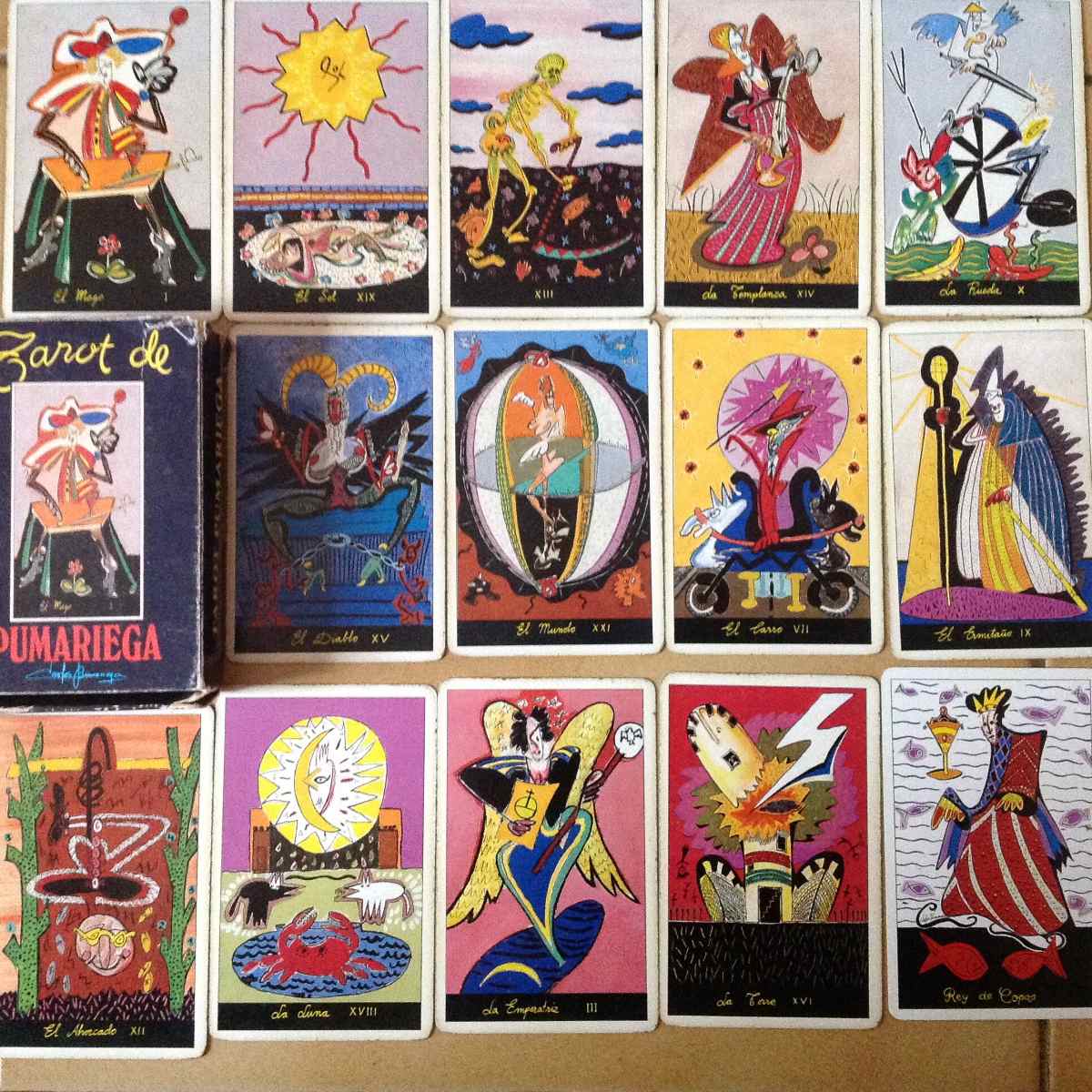 Hermoso Mazo Cartas Tarot Pumariega Nuevo Sin Uso 179000 Hermoso Mazo Cartas Tarot Pumariega Nuevo Sin Uso 179000