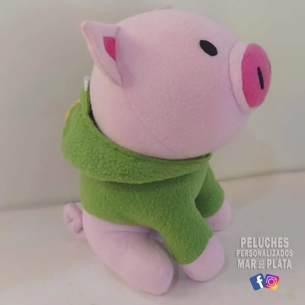 peluche cerdo dinosaurio