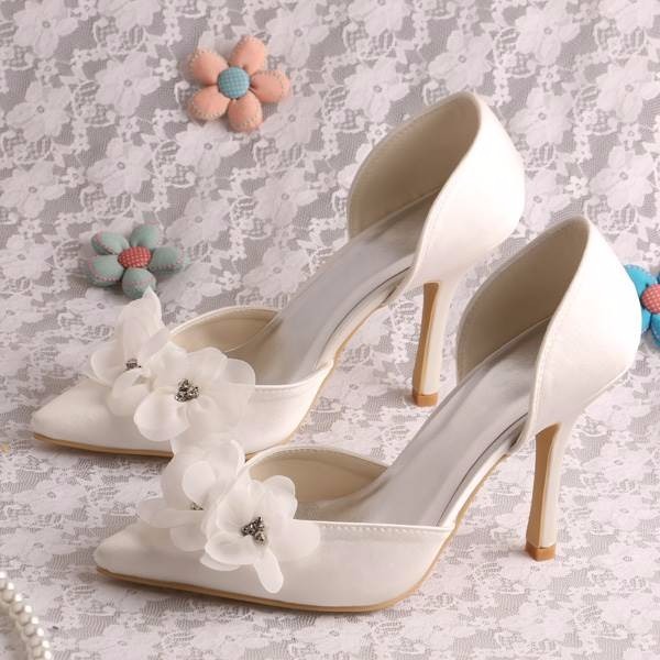 hermosos zapatos de novia td-965 ivory - $ 1,000.00 en mercado libre