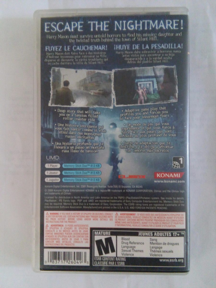 silent hill book of memories psp download silent hill book of memories psp download