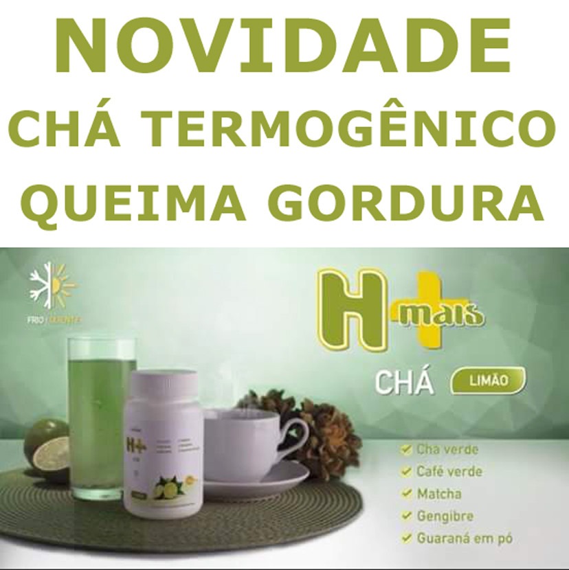 Hinode H+ Chá Limão Com Gengibre Queima Gordura Termogenico - R$ 54,99