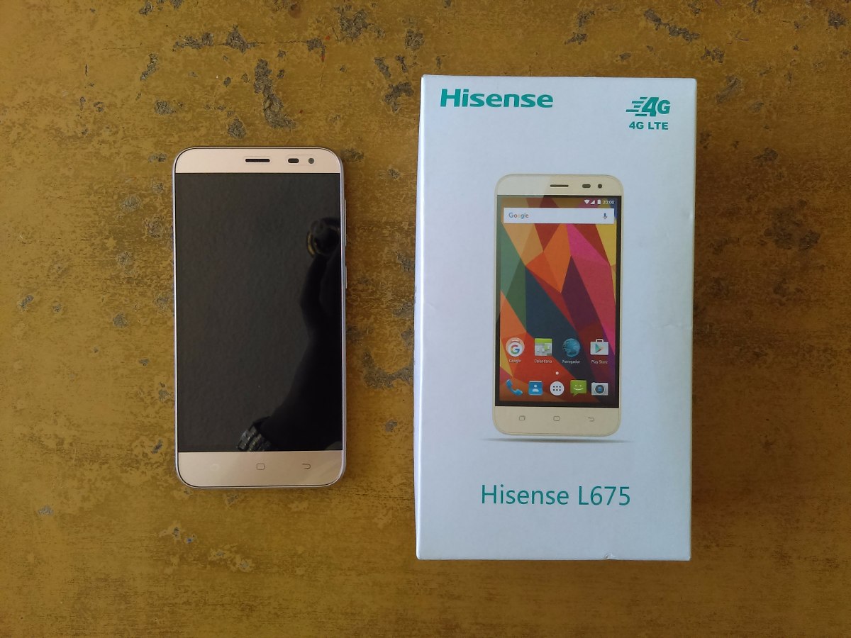 Hisense L675 Dorado Liberado Envio Gratis