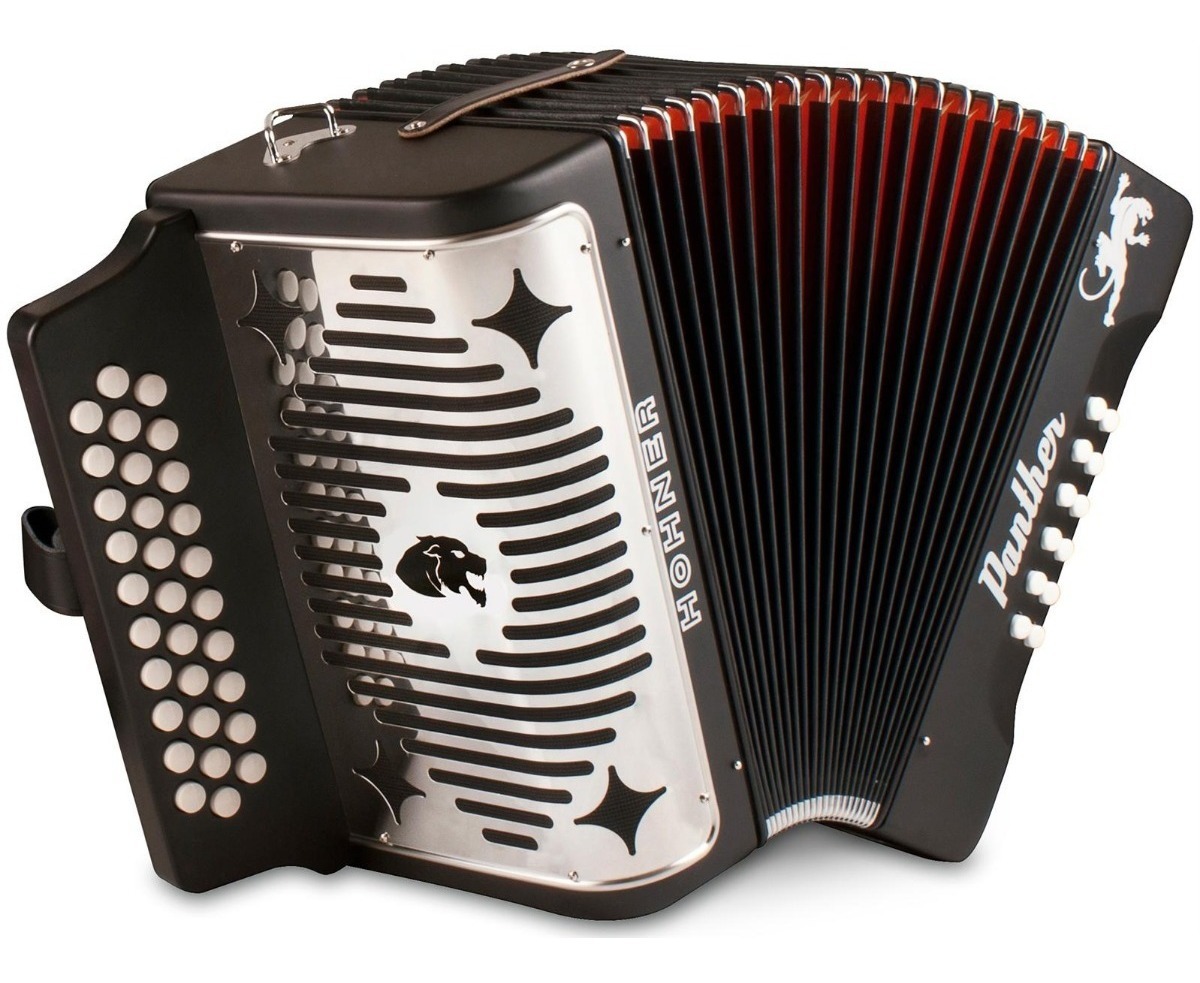 Hohner Panther Acordeon De Botones En Tono Sol Envio/gratis - $ 14,999.