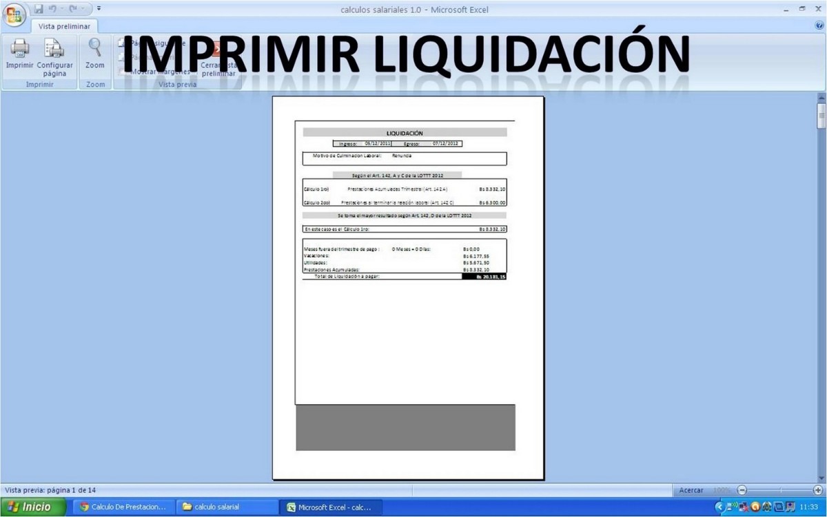 Como Calculo Mi Liquidacin En Uruguay | hoja calculo salarial liquidacion prestaciones 2016 2017 Como Calculo Mi Liquidacin En Uruguay | hoja calculo salarial liquidacion prestaciones 2016 2017