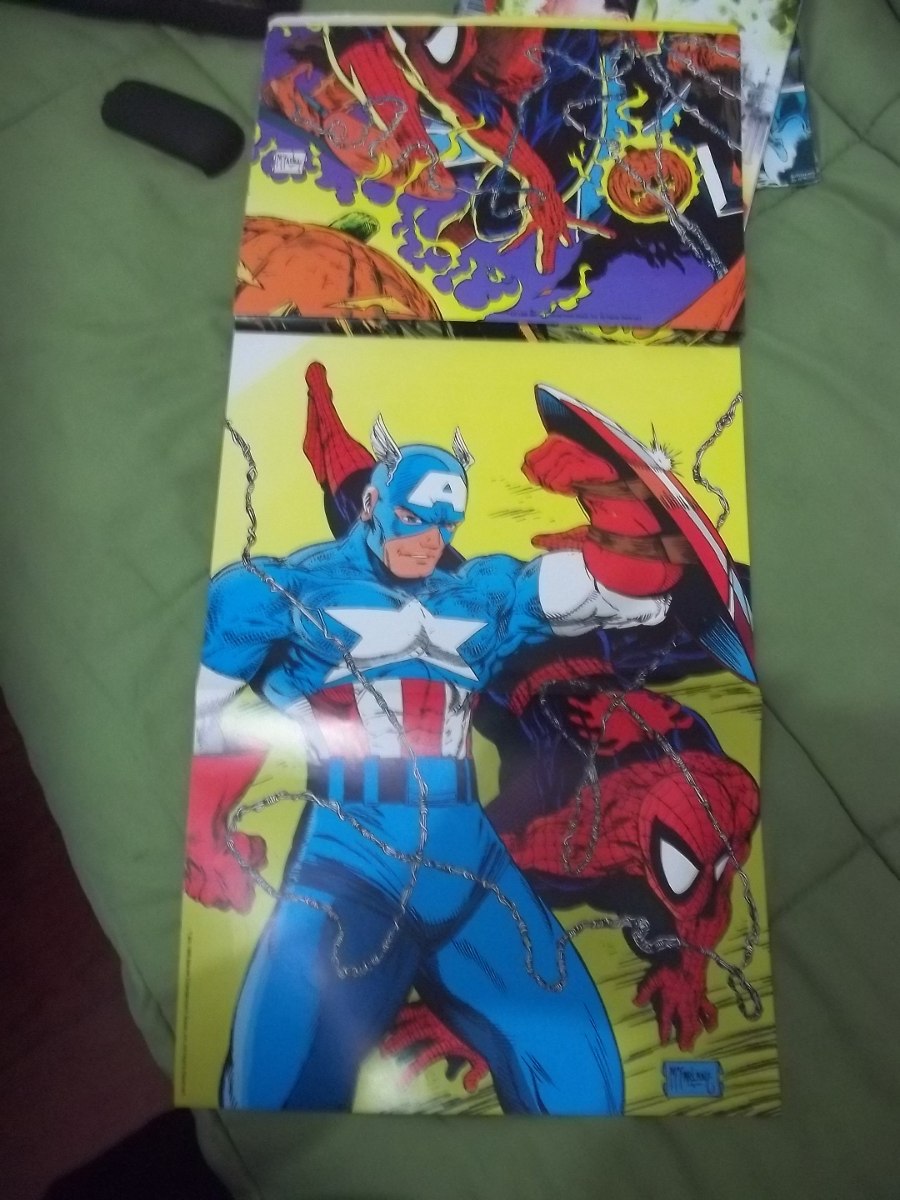 Homem-aranha-revista Com 32 Posters De Todd Mcfarlane - R 