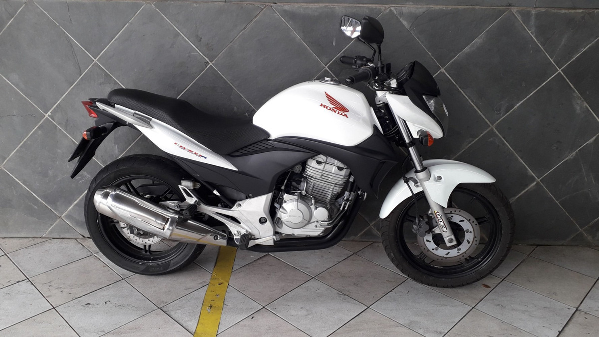 Honda Cb 300 Branca 2012 - R$ 8.950 em Mercado Livre