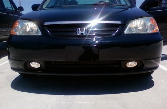 honda civic 2001 2003 set faros niebla antiniebla 2002 01 2001 civic fog lights
