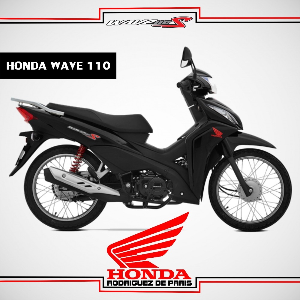 Honda Wave Negra 110 0km 2019 - $ 76.000 en Mercado Libre