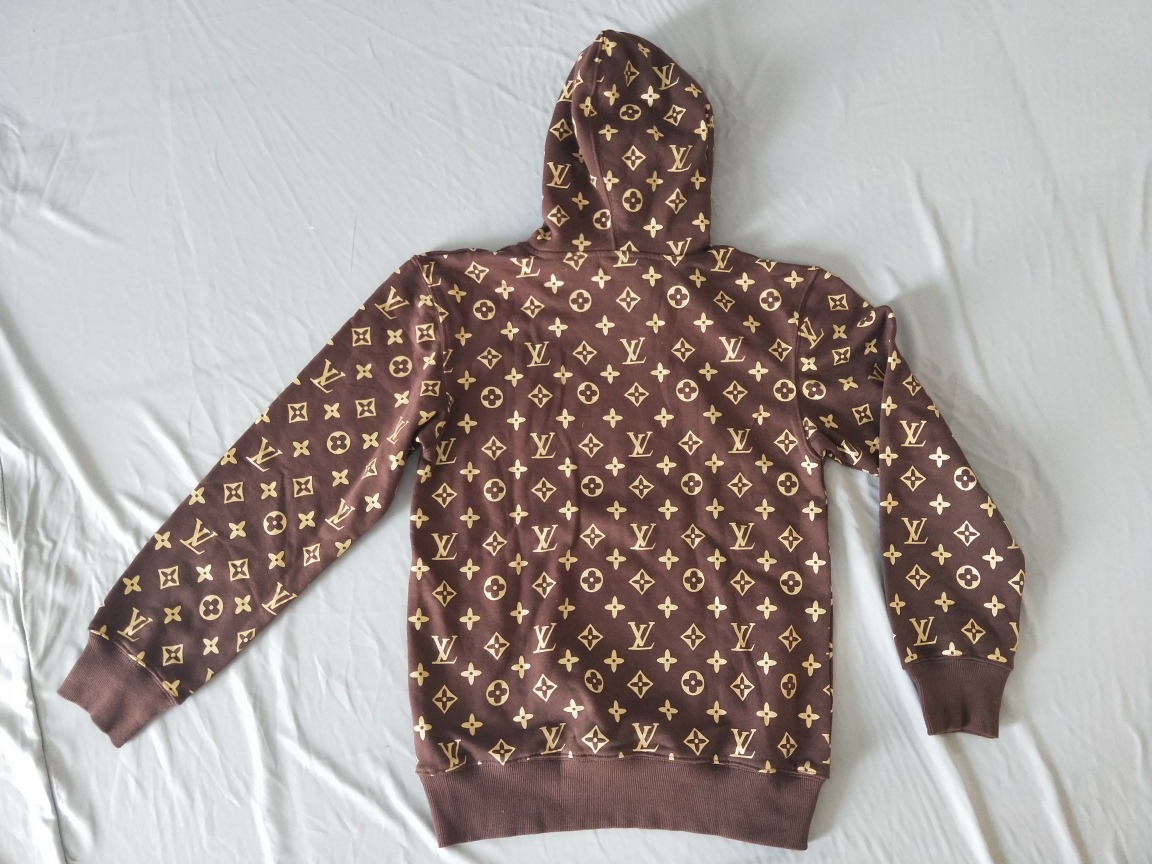 LV Supreme Black Hoodie