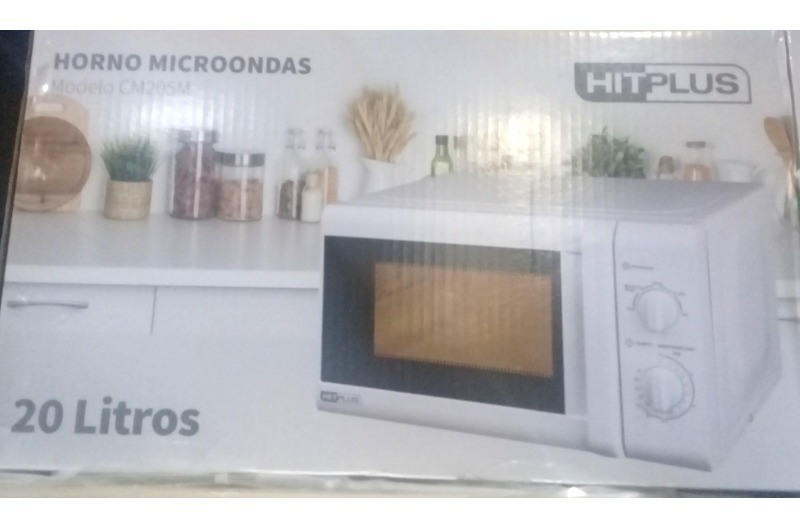 León Irónico si puedes Horno Microondas Hitplus Cm205m 20 Lts Manual 700 Wts Blanco ...