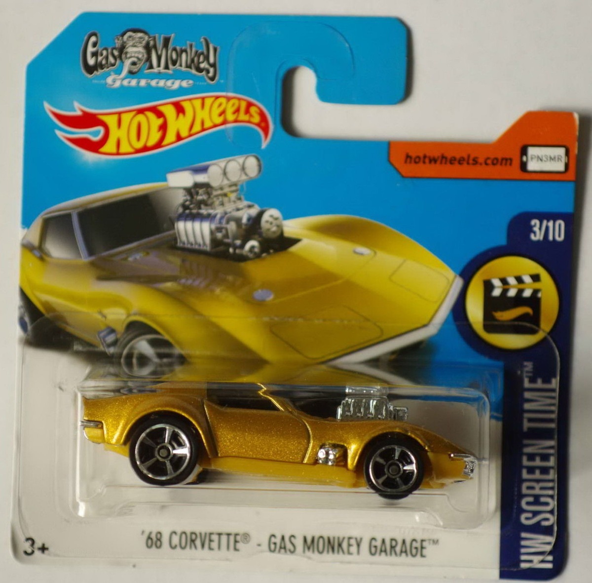 Hot Wheels 68 Corvette Gas Monkey Garage R 17,45 em