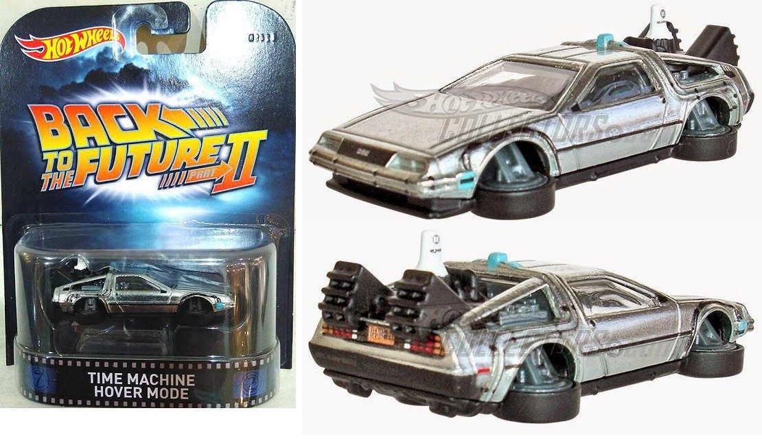 back to the future 2 hot wheels