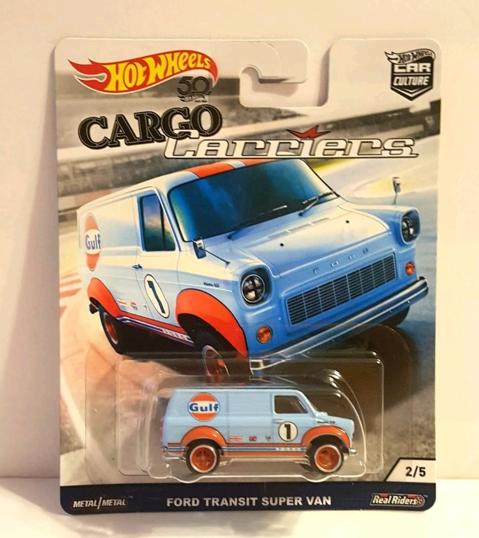 hot wheels ford transit supervan gulf