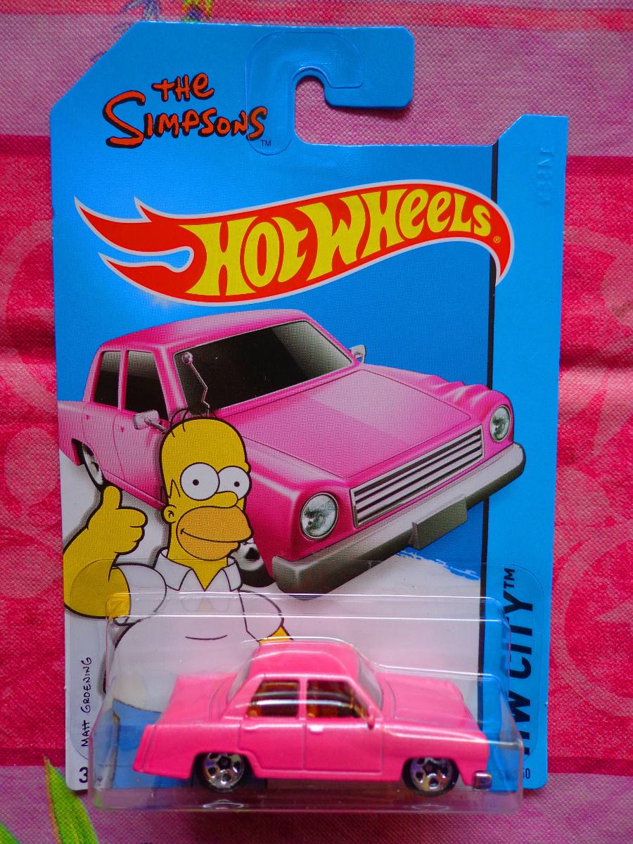 Hot Wheels Carro Rosa De Los Simpsons - $ 135.00 en ...